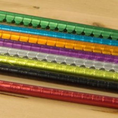 Serie 1M: Anilla abierta aluminio con pestaña